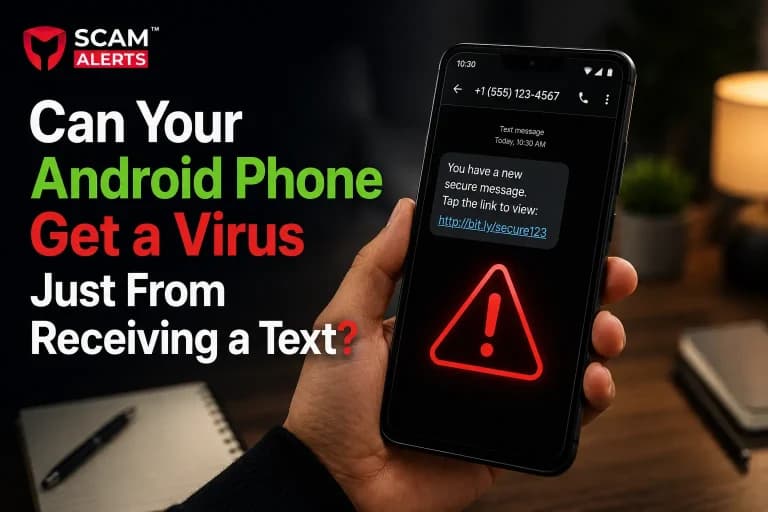 Can Your Android Phone Get a Virus Just From Receiving a Text